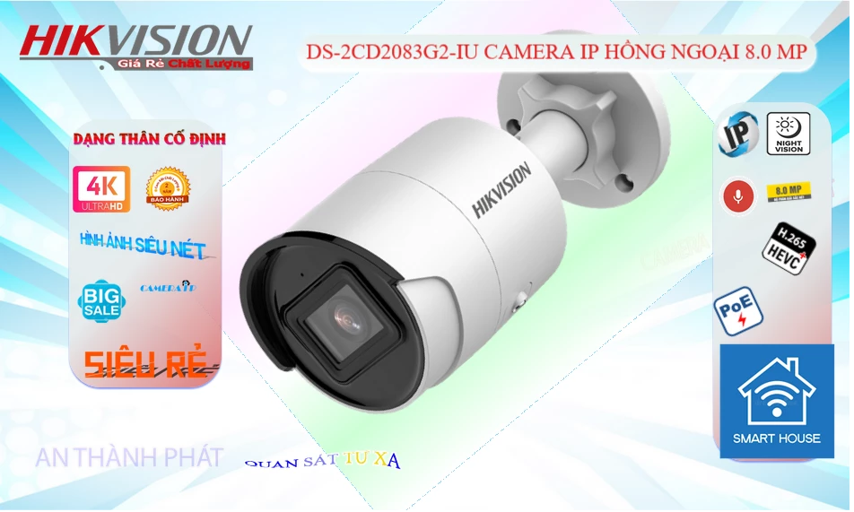 DS-2CD2083G2-IU Camera Giám Sát Đang giảm giá DS-2CD2083G2-IU Camera Giám Sát Đang giảm giá