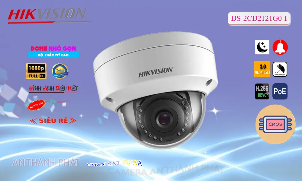 Camera Hivision DS-2CD2121G0-I