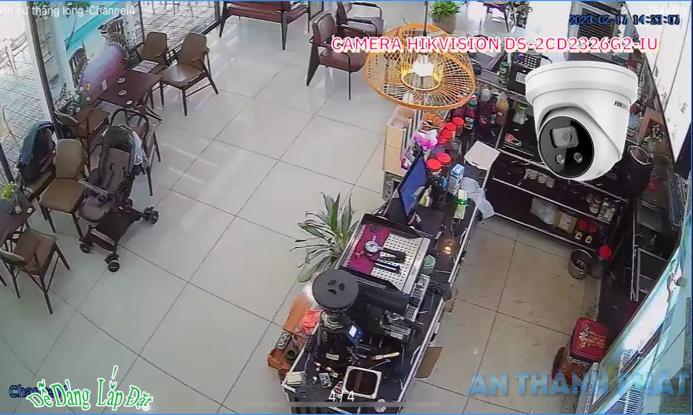 DS-2CD2346G2-ISU/SL Camera Cấp Nguồ Qua Dây Mạng Hikvision