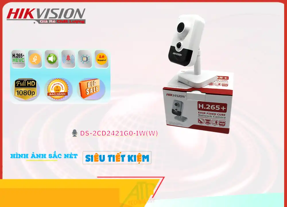 Camera An Ninh Hikvision DS-2CD2421G0-IW Đang giảm giá Camera An Ninh Hikvision DS-2CD2421G0-IW Đang giảm giá