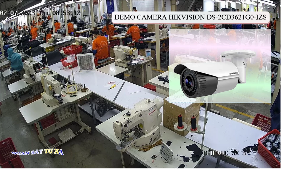 Camera Hikvision Thiết kế Đẹp DS-2CD3621G0-IZS