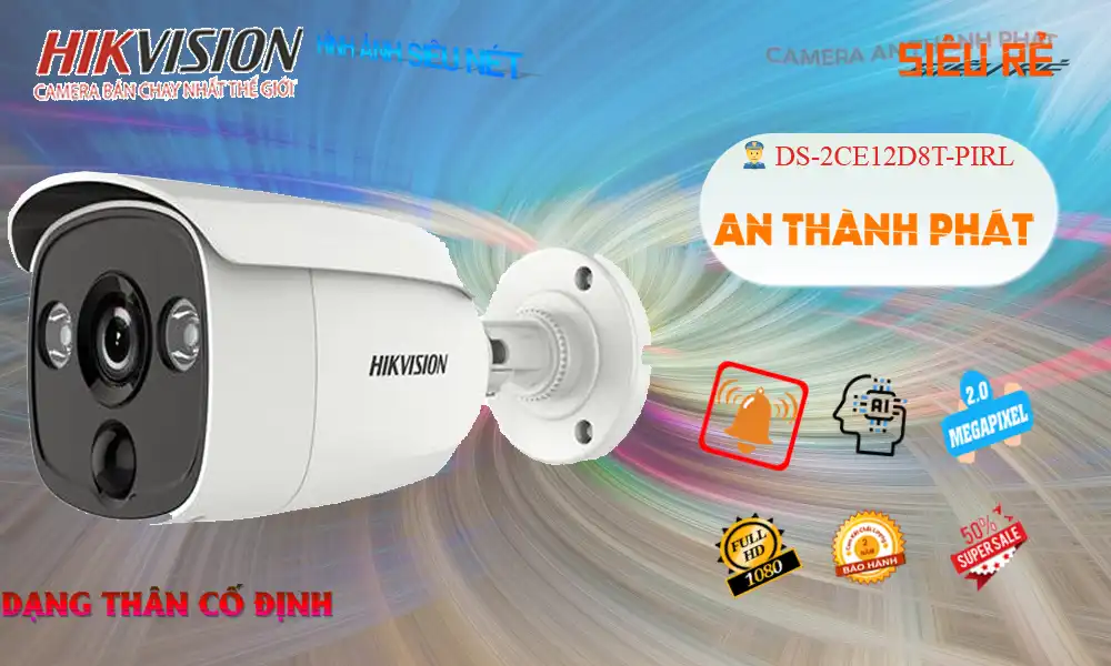 DS-2CE12D8T-PIRL Hikvision đang khuyến mãi DS-2CE12D8T-PIRL Hikvision đang khuyến mãi