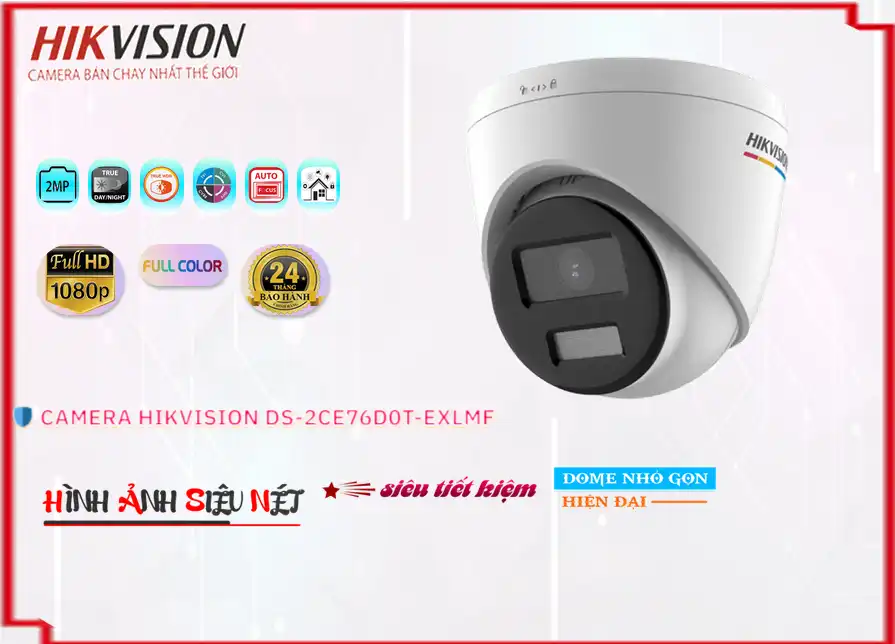 DS-2CE76D0T-EXLMF Camera  Hikvision Tiết Kiệm
