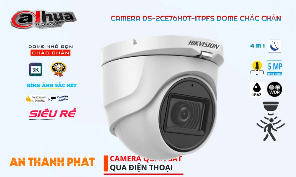 Hikvision DS-2CE76H0T-ITPFS Chiết khấu cao