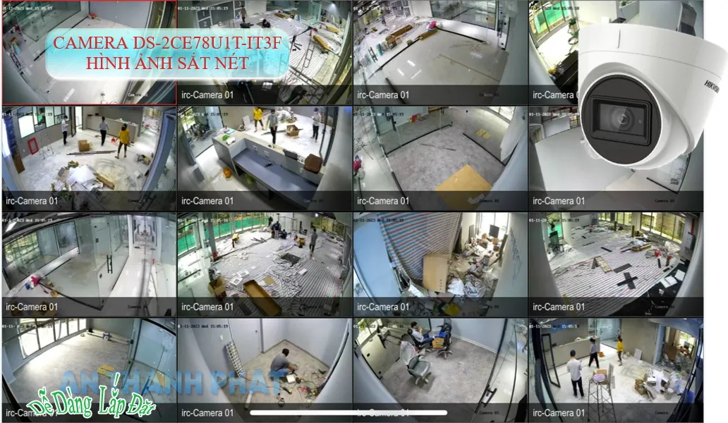 Camera Hikvision DS-2CE78U1T-IT3F Mẫu Đẹp Camera Hikvision DS-2CE78U1T-IT3F Mẫu Đẹp