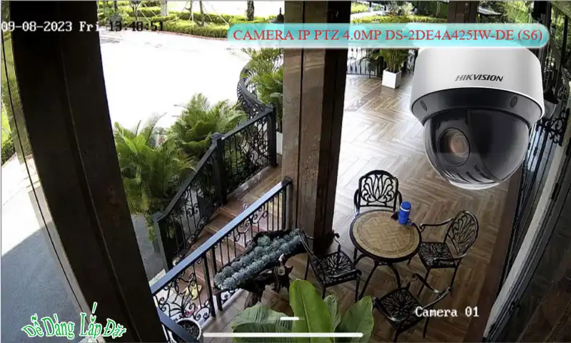 DS-2DE4A425IW-DE (S6) sắc nét Hikvision