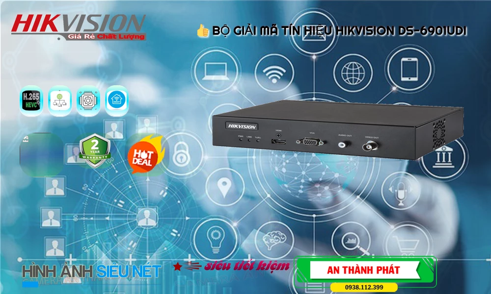 Hikvision DS-6901UDI Sắc Nét Hikvision DS-6901UDI Sắc Nét