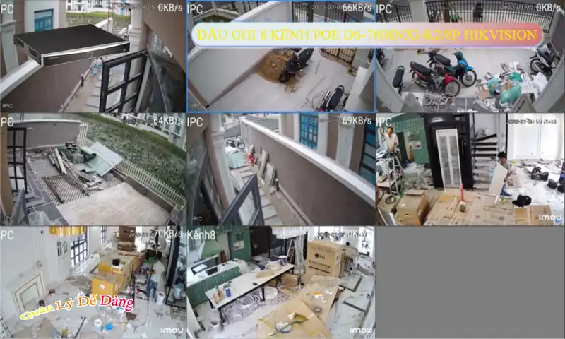 DS-7608NXI-K2/8P Đầu Ghi Hình DS-7608NXI-K2/8P Đầu Ghi Hình