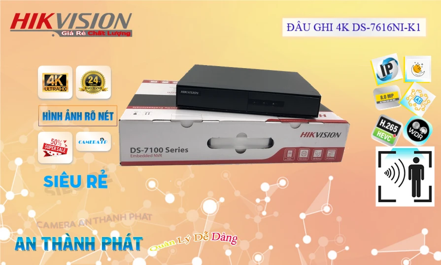 ❂ Đầu Ghi DS-7616NI-K1 Giá rẻ ❂ Đầu Ghi DS-7616NI-K1 Giá rẻ