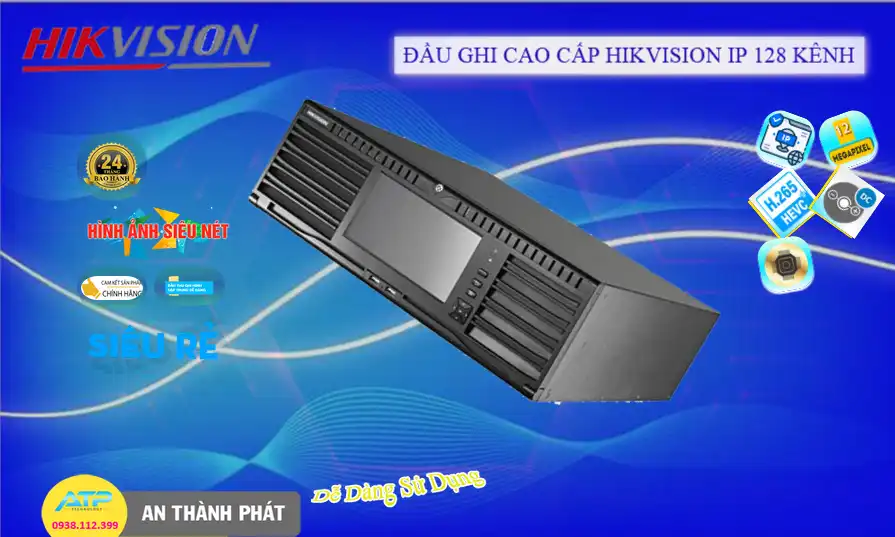Hãng Hikvision DS-96128NI-I16 Sắc Nét Hãng Hikvision DS-96128NI-I16 Sắc Nét