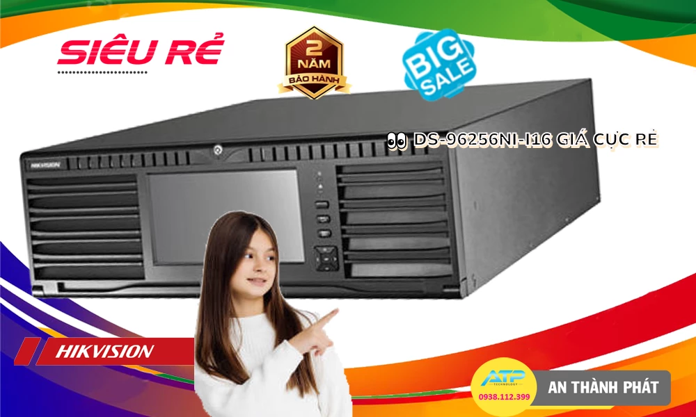 Đầu Ghi DS-96256NI-I16 Đang giảm giá