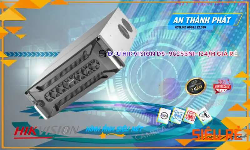 DS-96256NI-I24/H sắc nét Hikvision