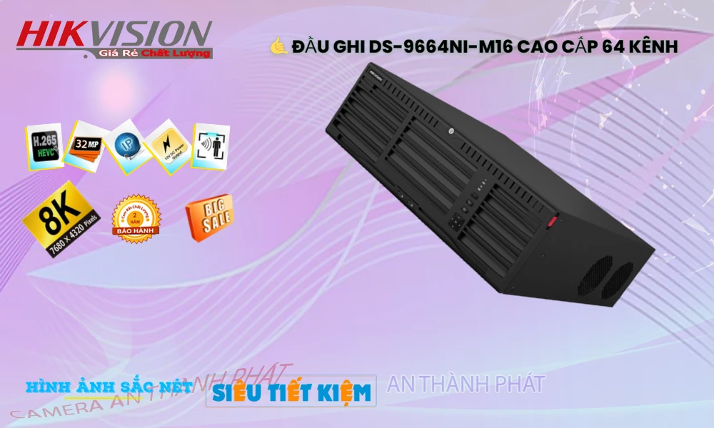 Đầu Thu Hikvision DS-9664NI-M16 Đầu Thu Hikvision DS-9664NI-M16