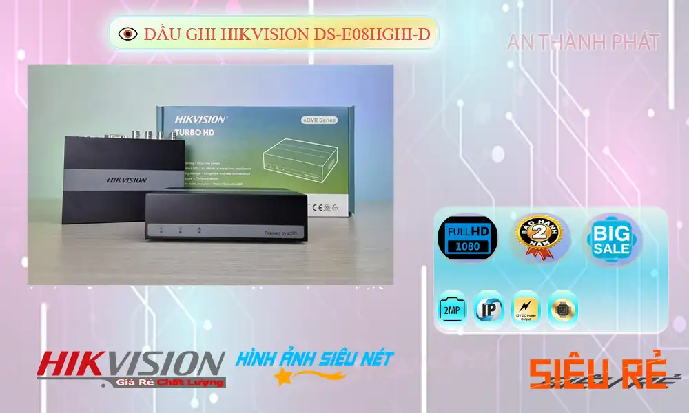 Đầu Ghi DS-E08HGHI-D Đang giảm giá Đầu Ghi DS-E08HGHI-D Đang giảm giá