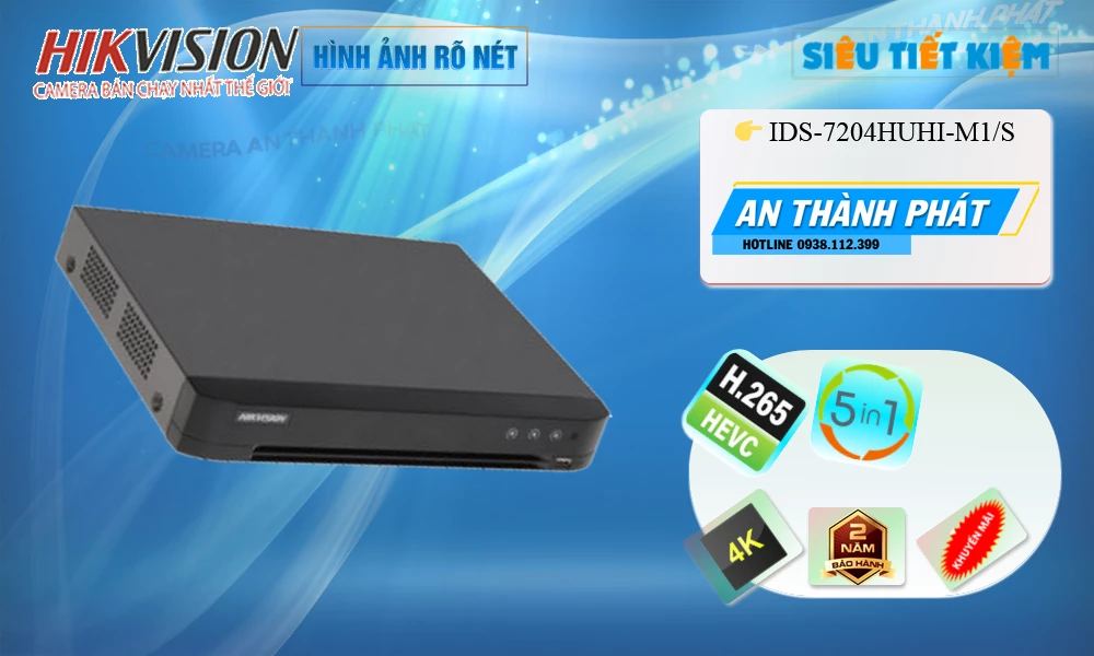 IDS-7204HUHI-M1/S Đầu Ghi Hình Chi phí phù hợp IDS-7204HUHI-M1/S Đầu Ghi Hình Chi phí phù hợp