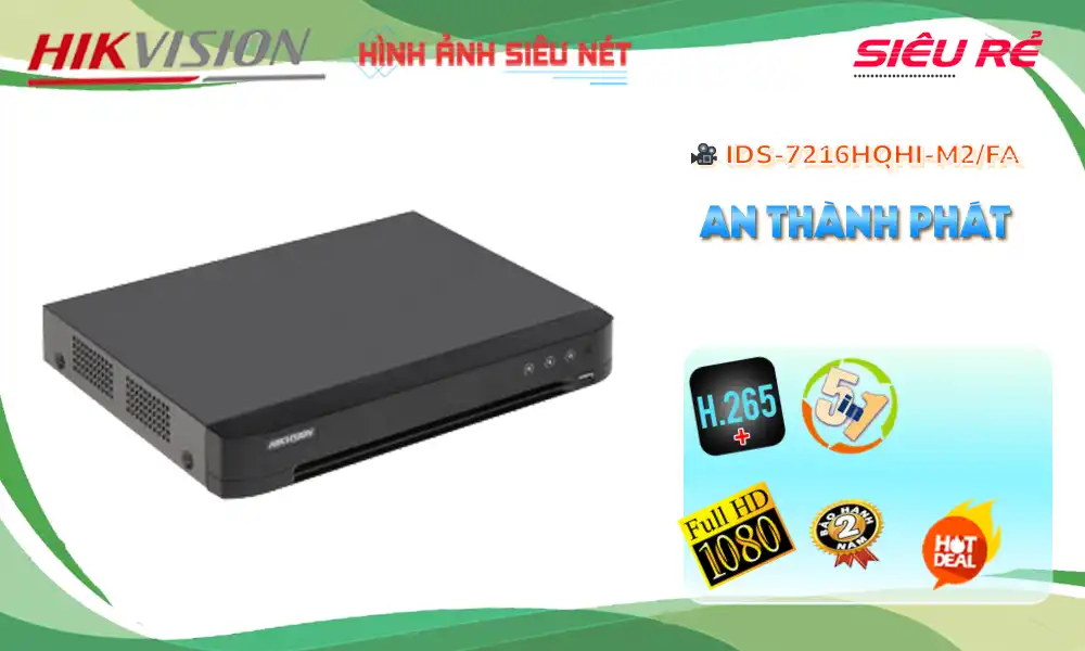 Đầu Thu KTS Hikvision IDS-7216HQHI-M2/FA Đang giảm giá ❂ Đầu Thu KTS Hikvision IDS-7216HQHI-M2/FA Đang giảm giá ❂