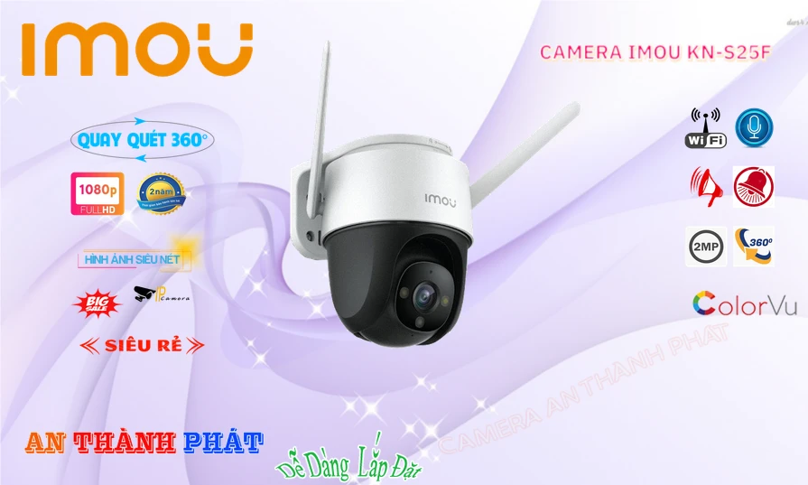 ❂  Camera Giá Rẻ Wifi KBone KN-S25F Giá rẻ