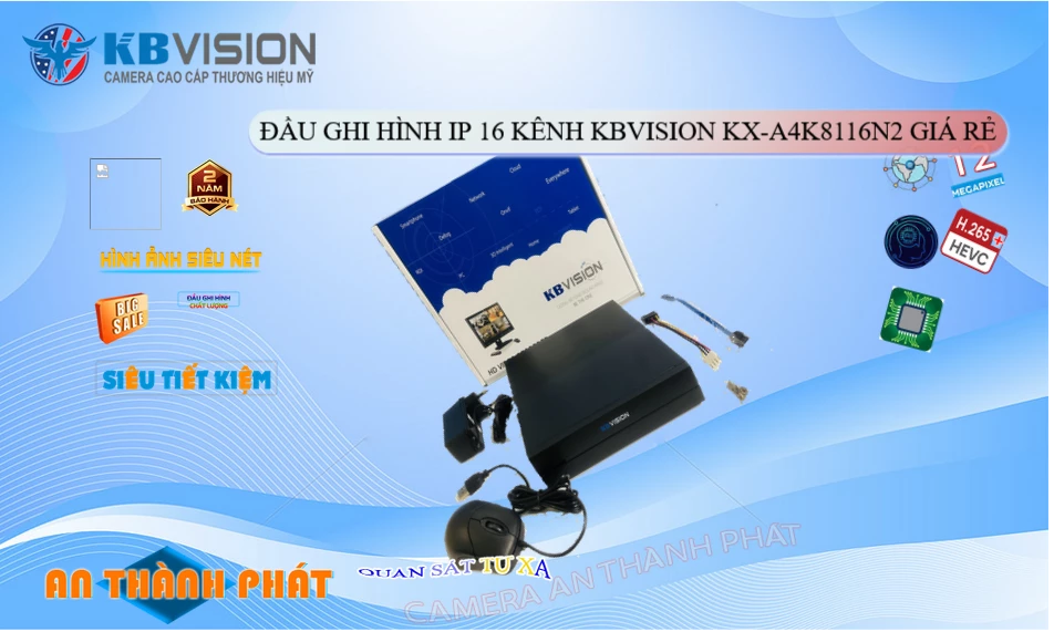 Đầu Ghi KX-A4K8116N2 Mẫu Đẹp ✮