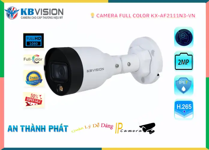 KX-AF2111N3-VN Camera KBvision KX-AF2111N3-VN Camera KBvision