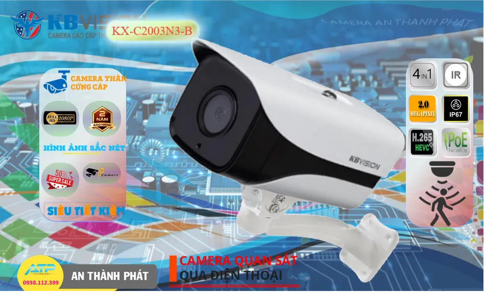 Camera KBvision KX-C2003N3-B Camera KBvision KX-C2003N3-B