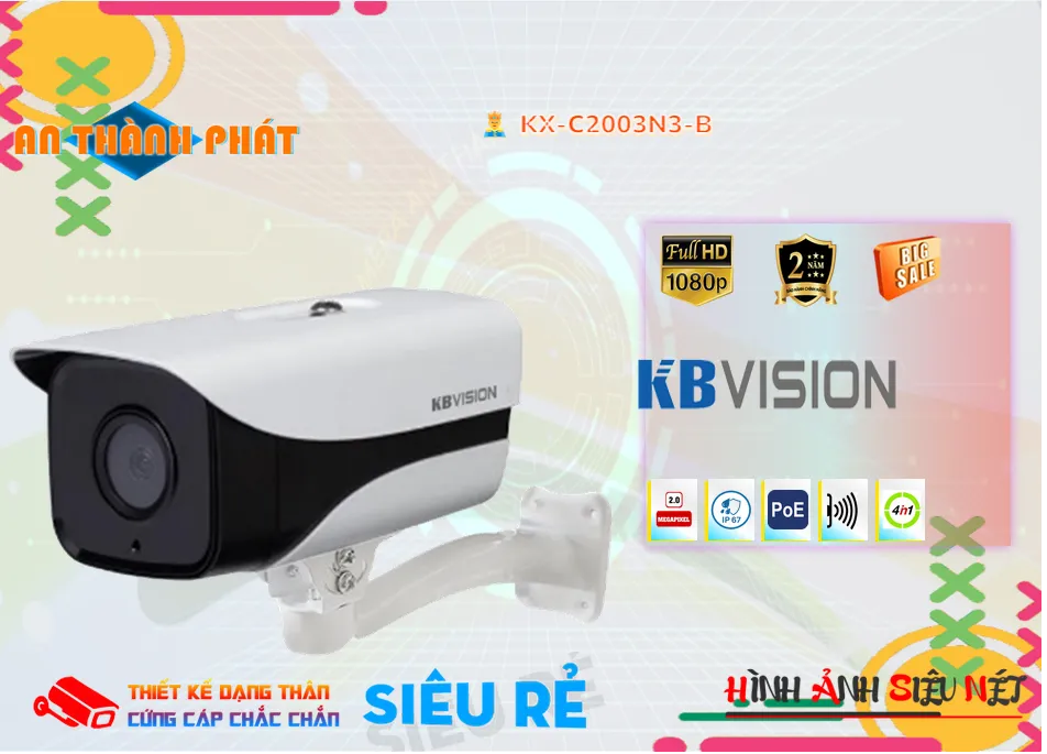 Camera KBvision KX-C2003N3-B Camera KBvision KX-C2003N3-B