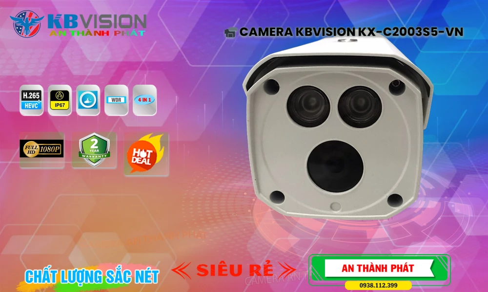✪ KX-C2003S5-VN KBvision Với giá cạnh tranh ✪ KX-C2003S5-VN KBvision Với giá cạnh tranh