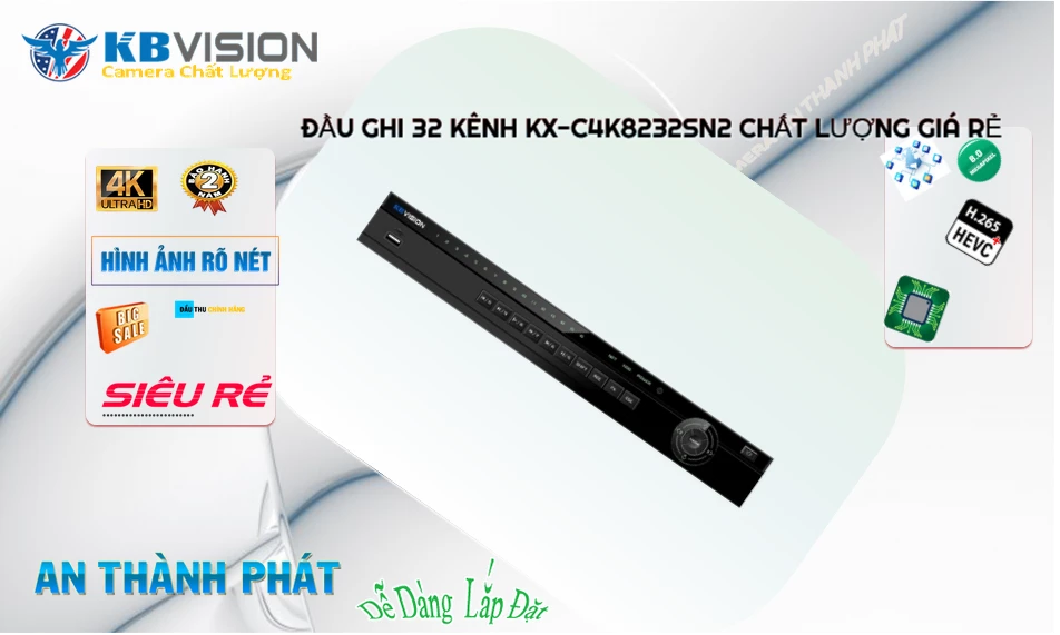 KX-C4K8232SN2 KBvision giá rẻ chất lượng cao KX-C4K8232SN2 KBvision giá rẻ chất lượng cao