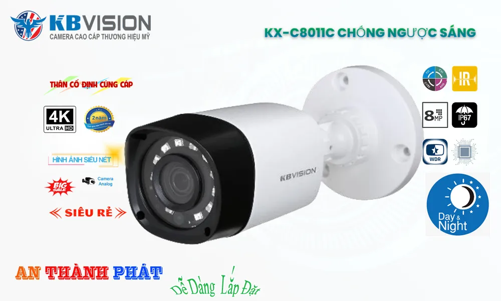 KX-C8011C Camera Giám Sát Giá rẻ