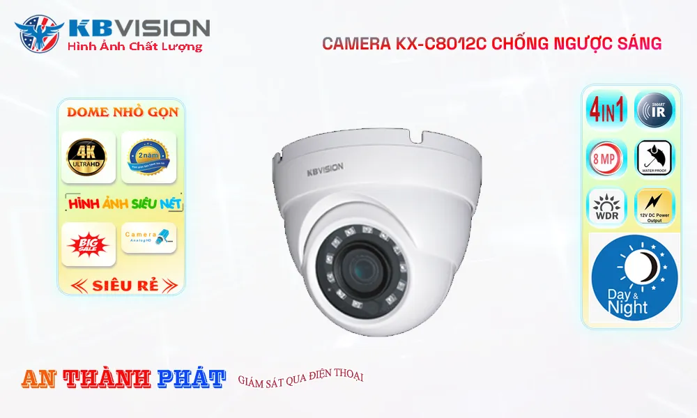 KX-C8012C Sắc Nét KBvision