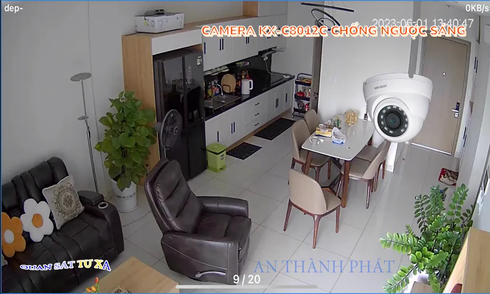 KX-C8012C Sắc Nét KBvision