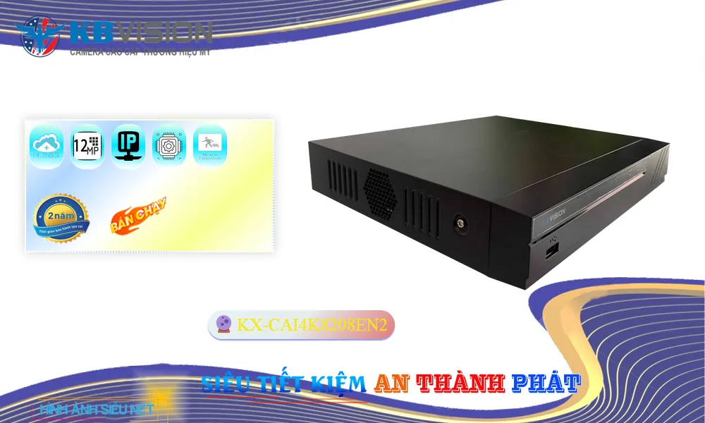 ✪ KX-CAi4K8208EN2 Đầu Ghi Hình Chi phí phù hợp ✪ KX-CAi4K8208EN2 Đầu Ghi Hình Chi phí phù hợp