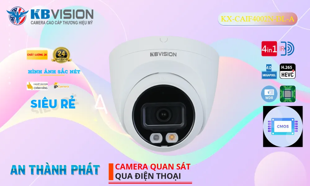 ✅ KX-CAiF4002N-DL-A Camera Thiết kế Đẹp KBvision ✅ KX-CAiF4002N-DL-A Camera Thiết kế Đẹp KBvision
