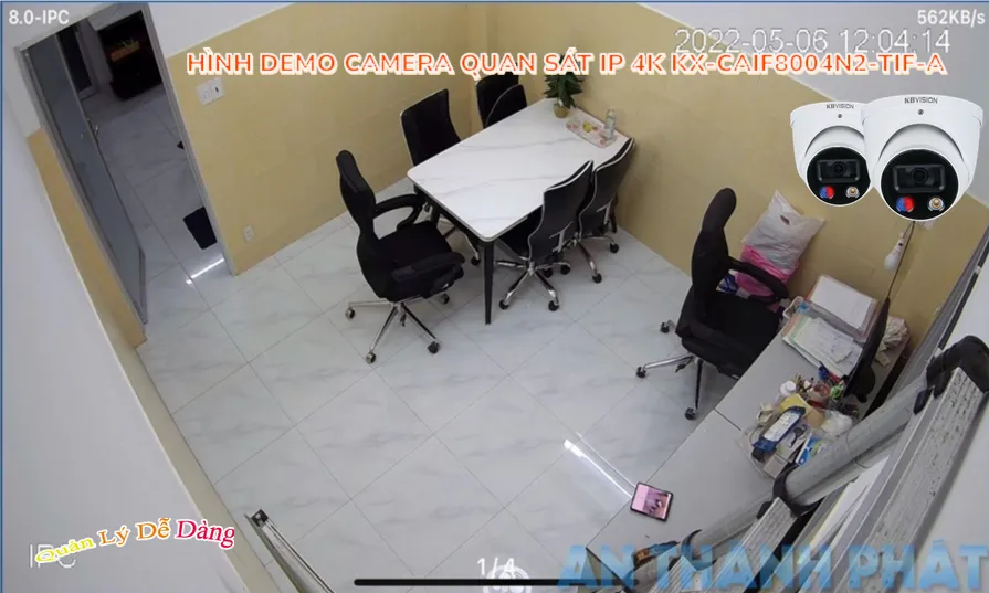 Camera An Ninh KBvision KX-CAiF8004N2-TiF-A Giá tốt ✲