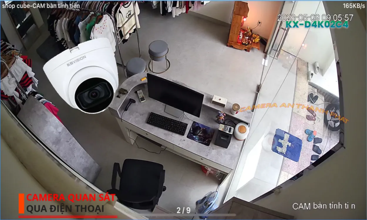 KBvision KX-D4K02C4 Sắc Nét KBvision KX-D4K02C4 Sắc Nét
