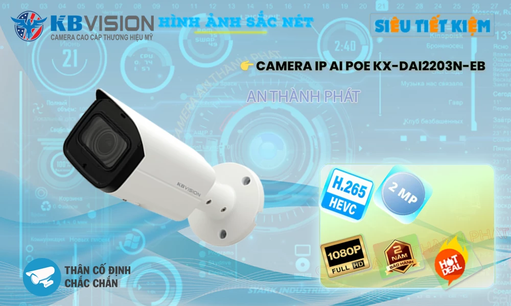 KX-DAi2203N-EB Camera Giám Sát