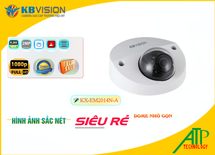 Camera KBvision KX-EM2014N-A Sắt Nét