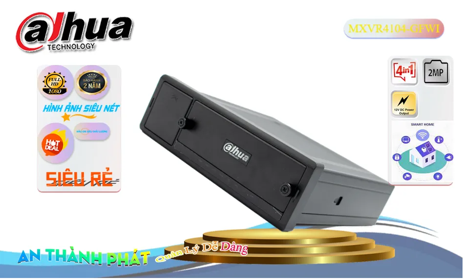 MXVR4104-GFWI Sắc Nét Dahua ✅ MXVR4104-GFWI Sắc Nét Dahua ✅