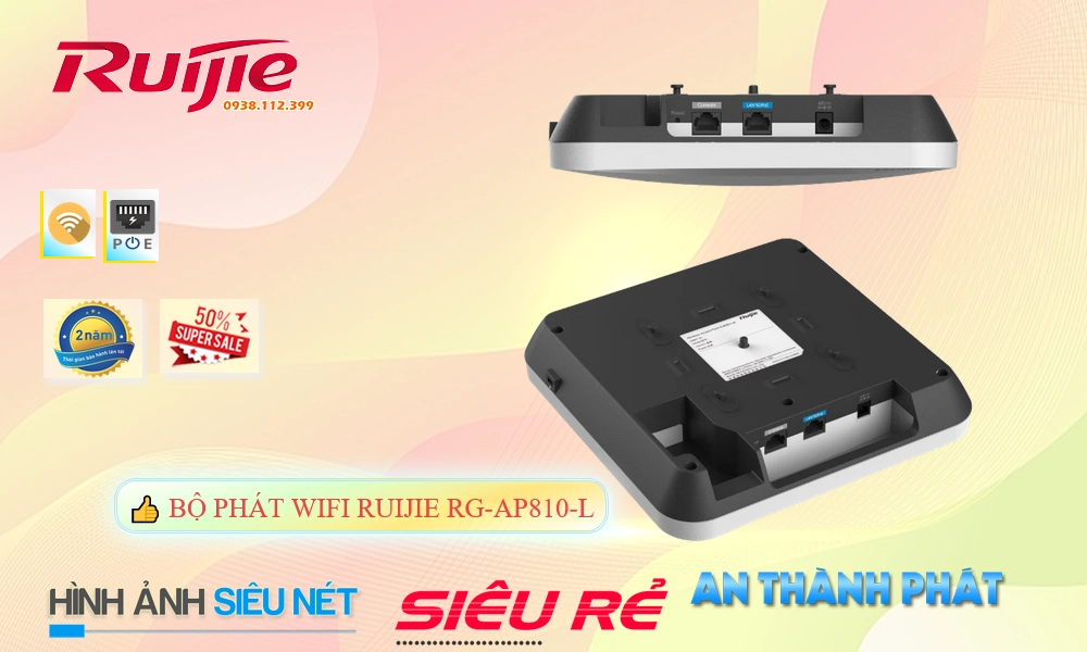 Hãng Ruijie RG-AP810-L Modum Mạng Hãng Ruijie RG-AP810-L Modum Mạng