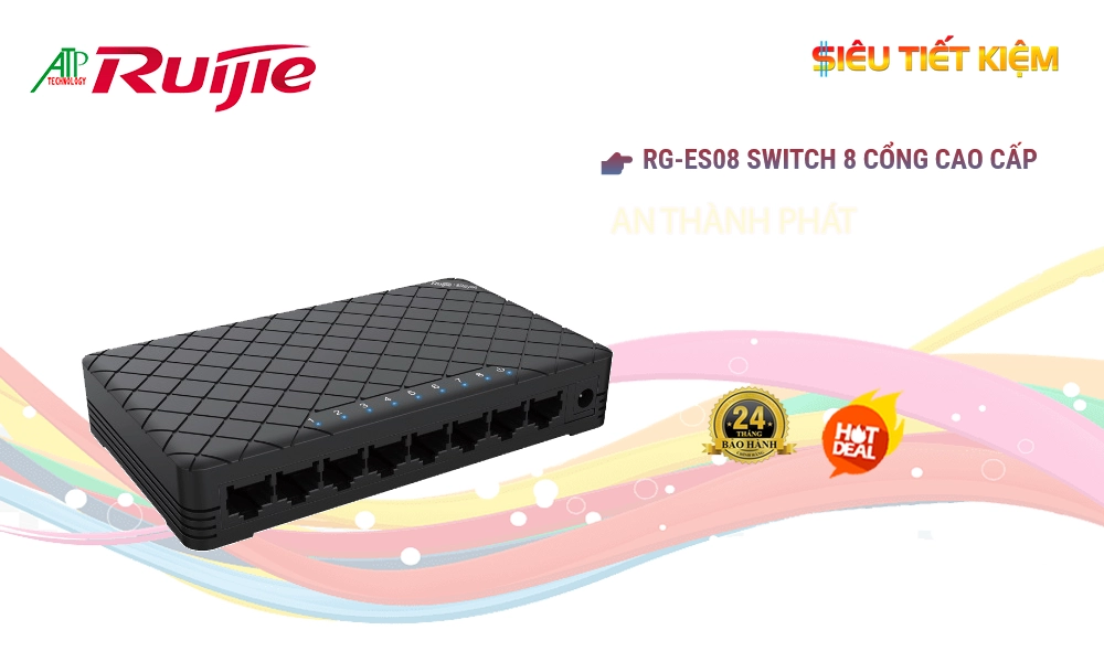 Bộ chia mạng RG-ES08 Hãng Ruijie Bộ chia mạng RG-ES08 Hãng Ruijie