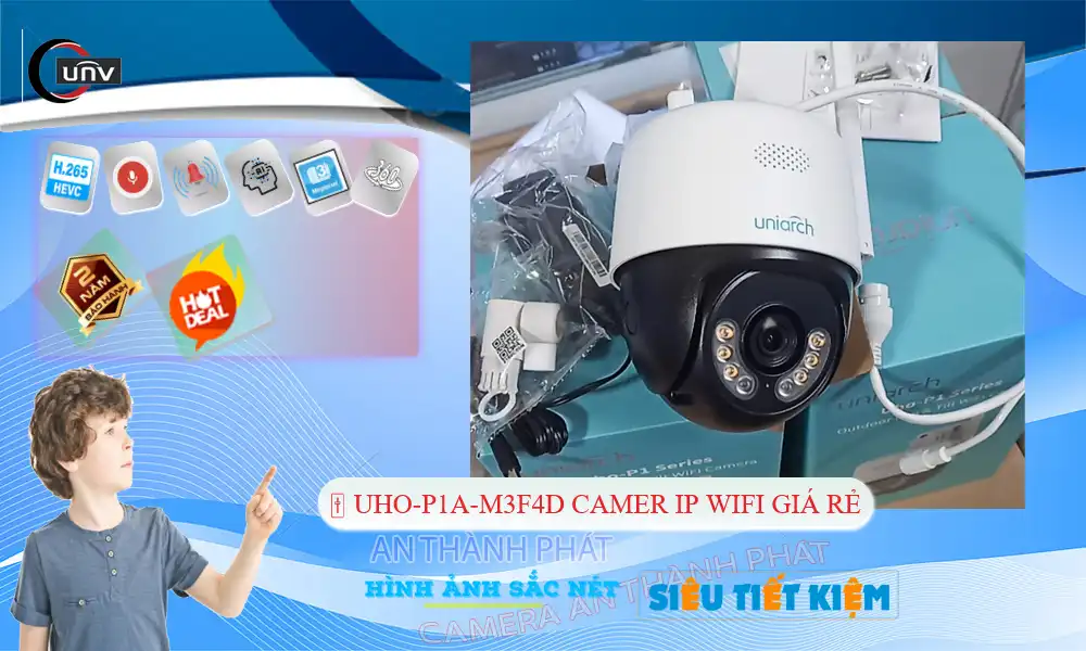 UHO-P1A-M3F4D Camera Mẫu Đẹp UNV (Uniview)