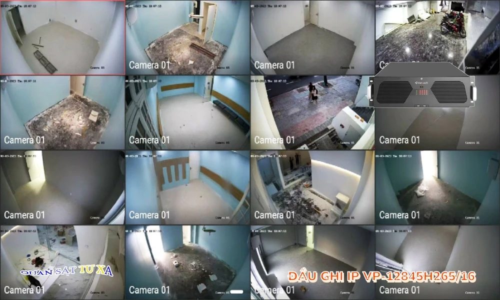 Đầu Ghi VanTech Giá rẻ VP-12845H265/16