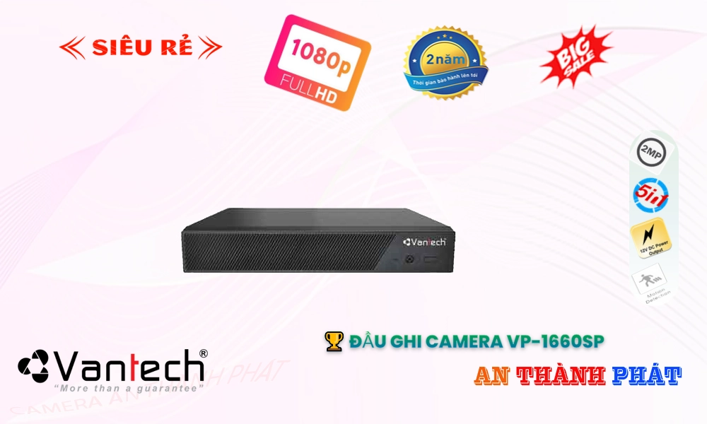 VP-1660SP Đầu Thu VanTech VP-1660SP Đầu Thu VanTech
