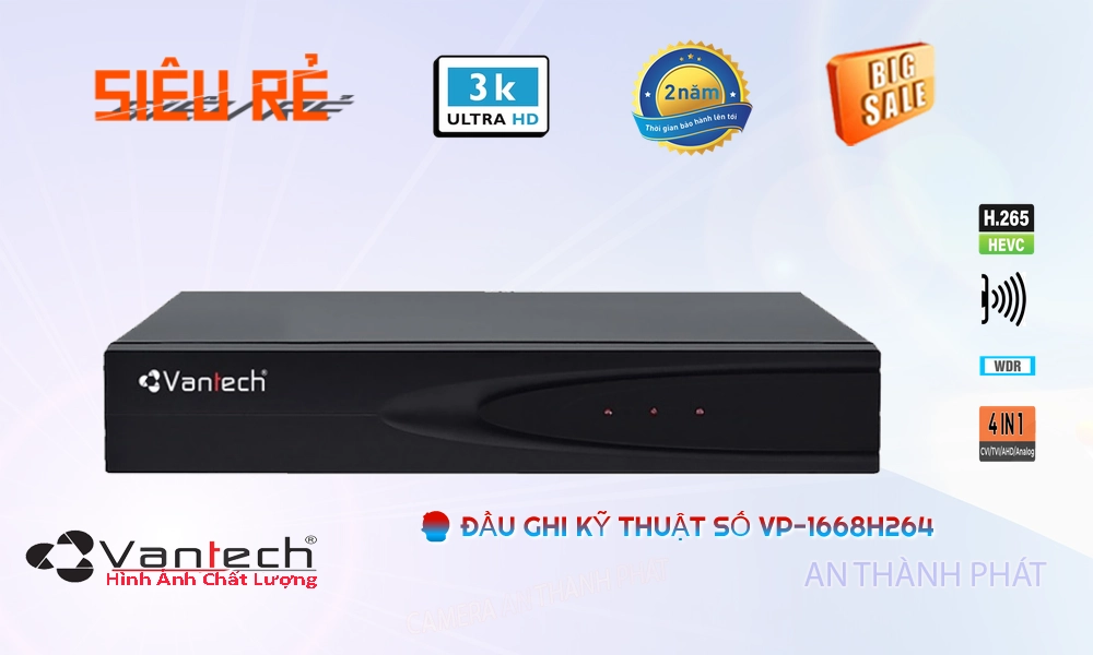 VP-1668H264 VanTech Chất Lượng VP-1668H264 VanTech Chất Lượng