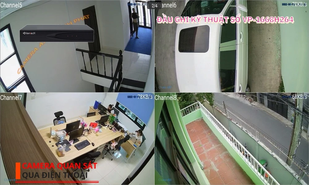 VP-1668H264 VanTech Chất Lượng VP-1668H264 VanTech Chất Lượng