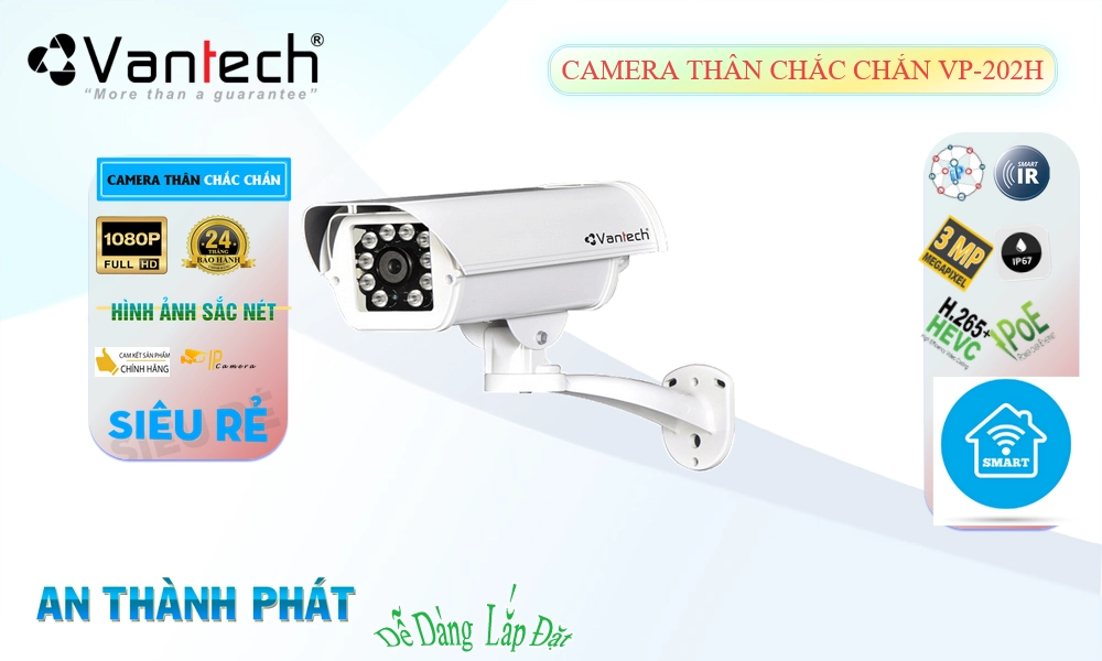 VP-202H Camera IP POE Giá rẻ VanTech VP-202H Camera IP POE Giá rẻ VanTech