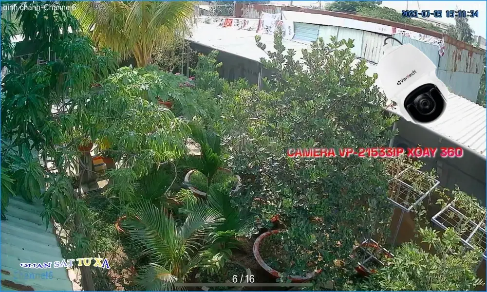 VP-21533IP Camera Cấp Nguồ Qua Dây Mạng VanTech