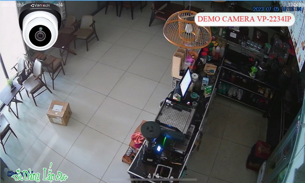 Camera An Ninh VanTech VP-2234IP Chi phí phù hợp ✲