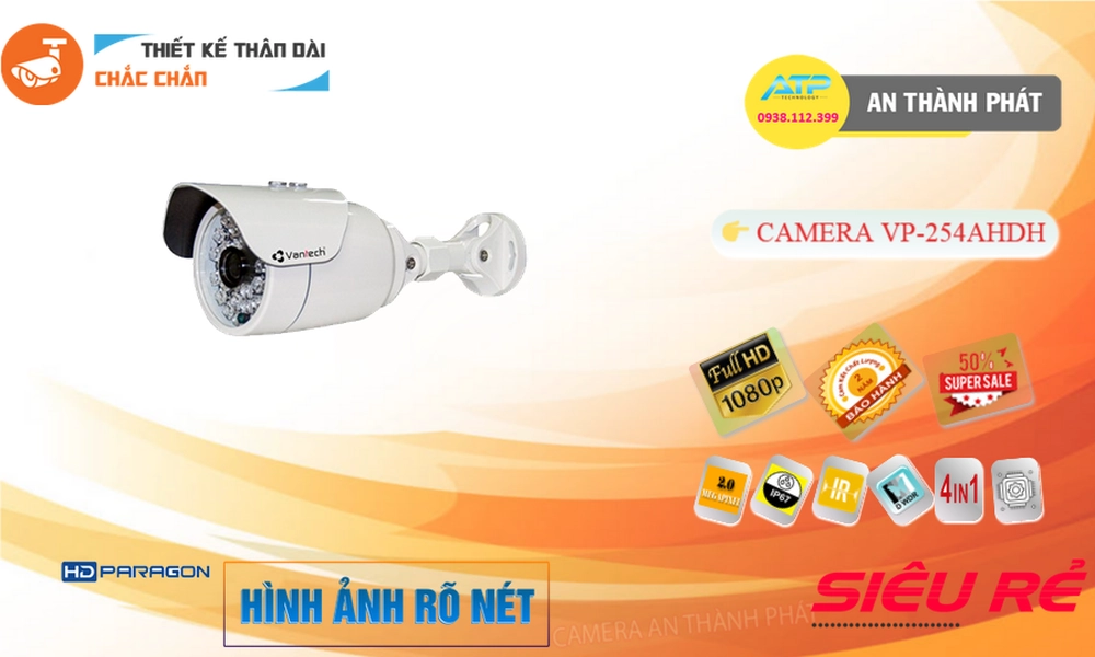 Camera VanTech VP-254AHDH Camera VanTech VP-254AHDH