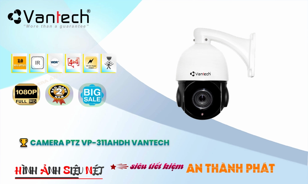 VP-311AHDH Camera VanTech Chức Năng Cao Cấp VP-311AHDH Camera VanTech Chức Năng Cao Cấp