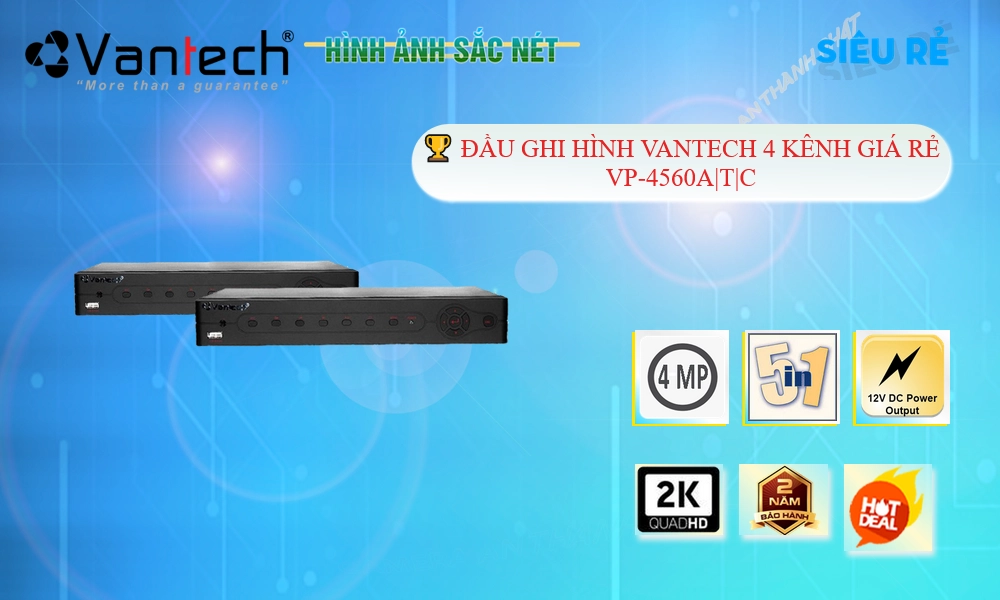 VP-4560A|T|C Đầu Thu VanTech VP-4560A|T|C Đầu Thu VanTech